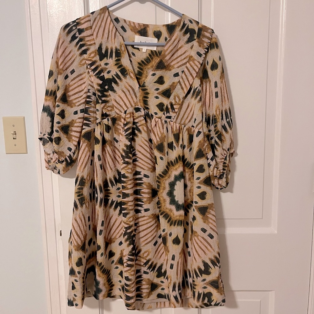 Ba&sh Cleo dress. Beige. Size 1. No tags but never worn